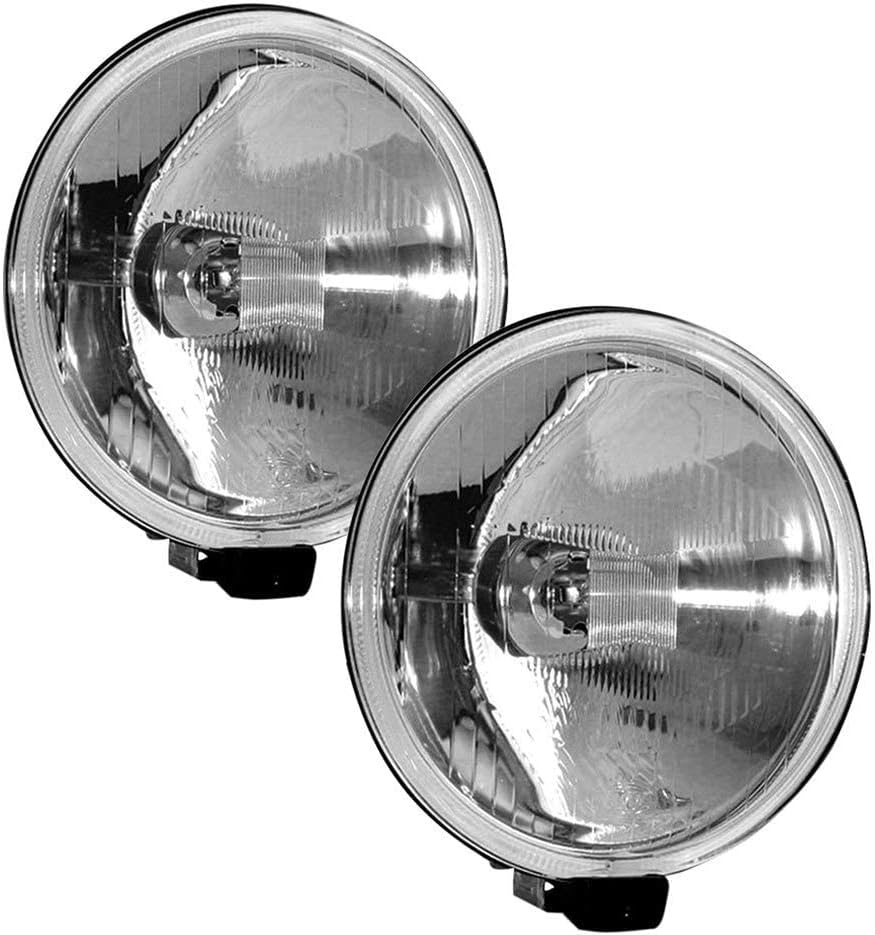 HELLA 005750952 500 Series 6'' Driving Lamp Driving Lights Kit, Clear