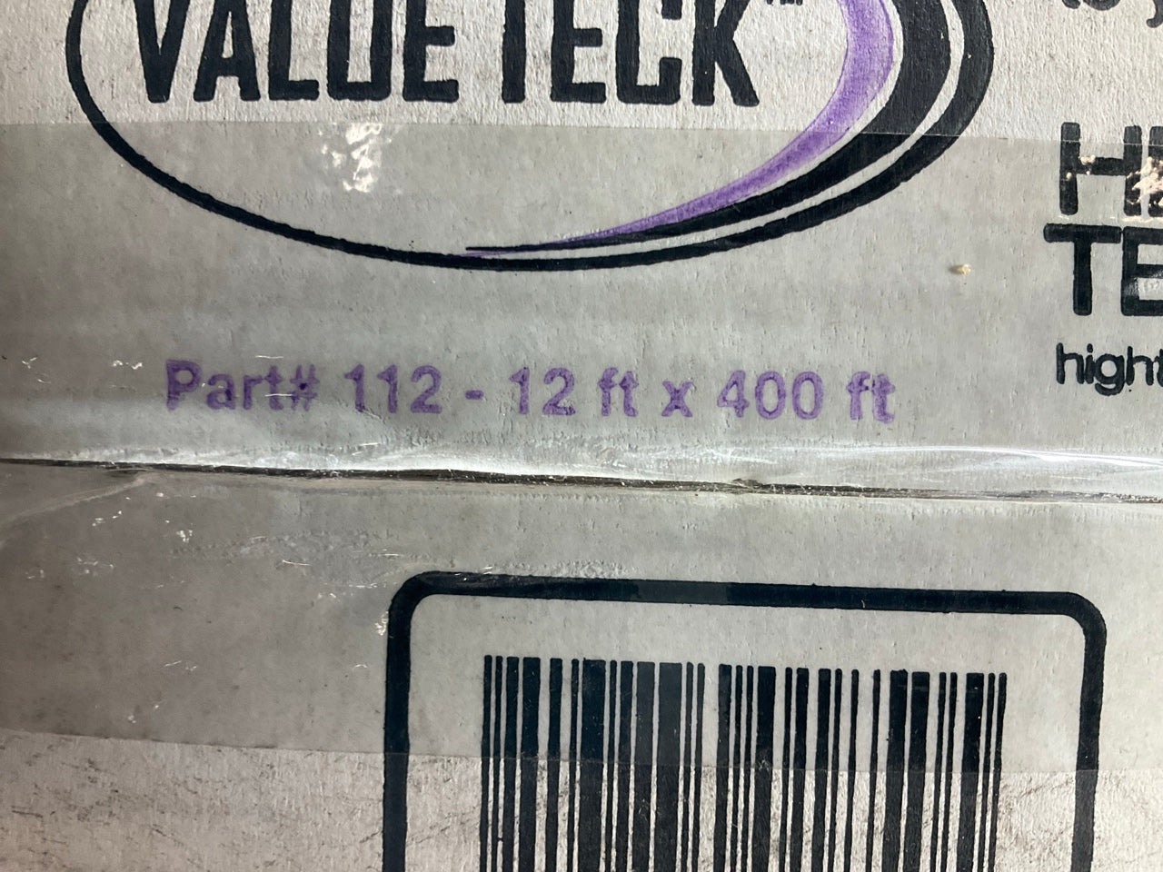 High Teck 112 Plastic Masking Sheeting, 12 Ft X 400 Ft Sheet, Body Work & Paint