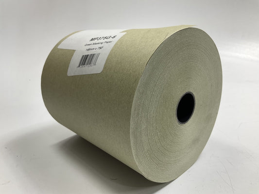 High Teck Products 5.75'' X 750' Green Masking Paper, 5 Rolls