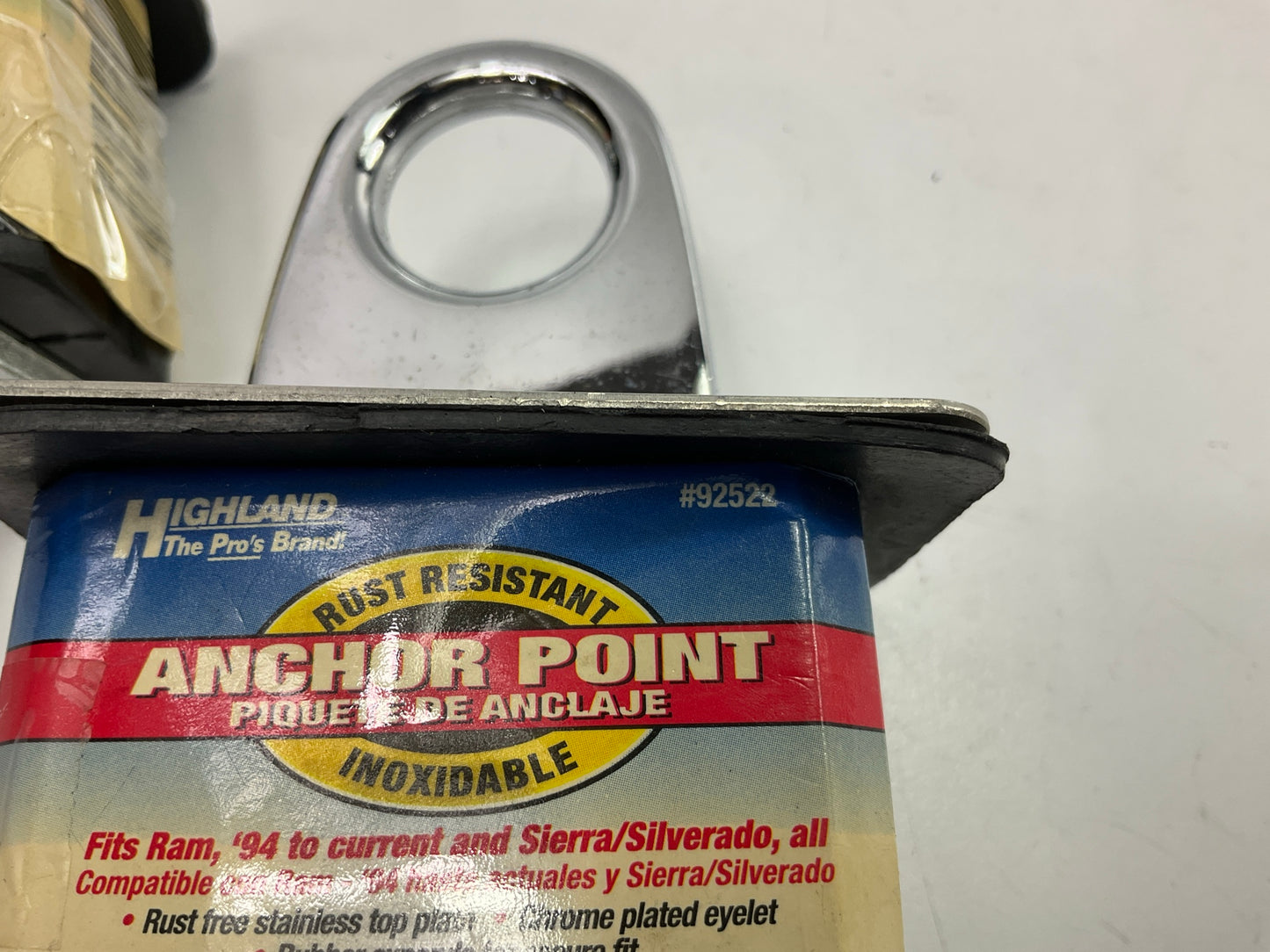 (2) Highland 92522 Chrome Large Stake Pocket Truck Bed Anchor Point