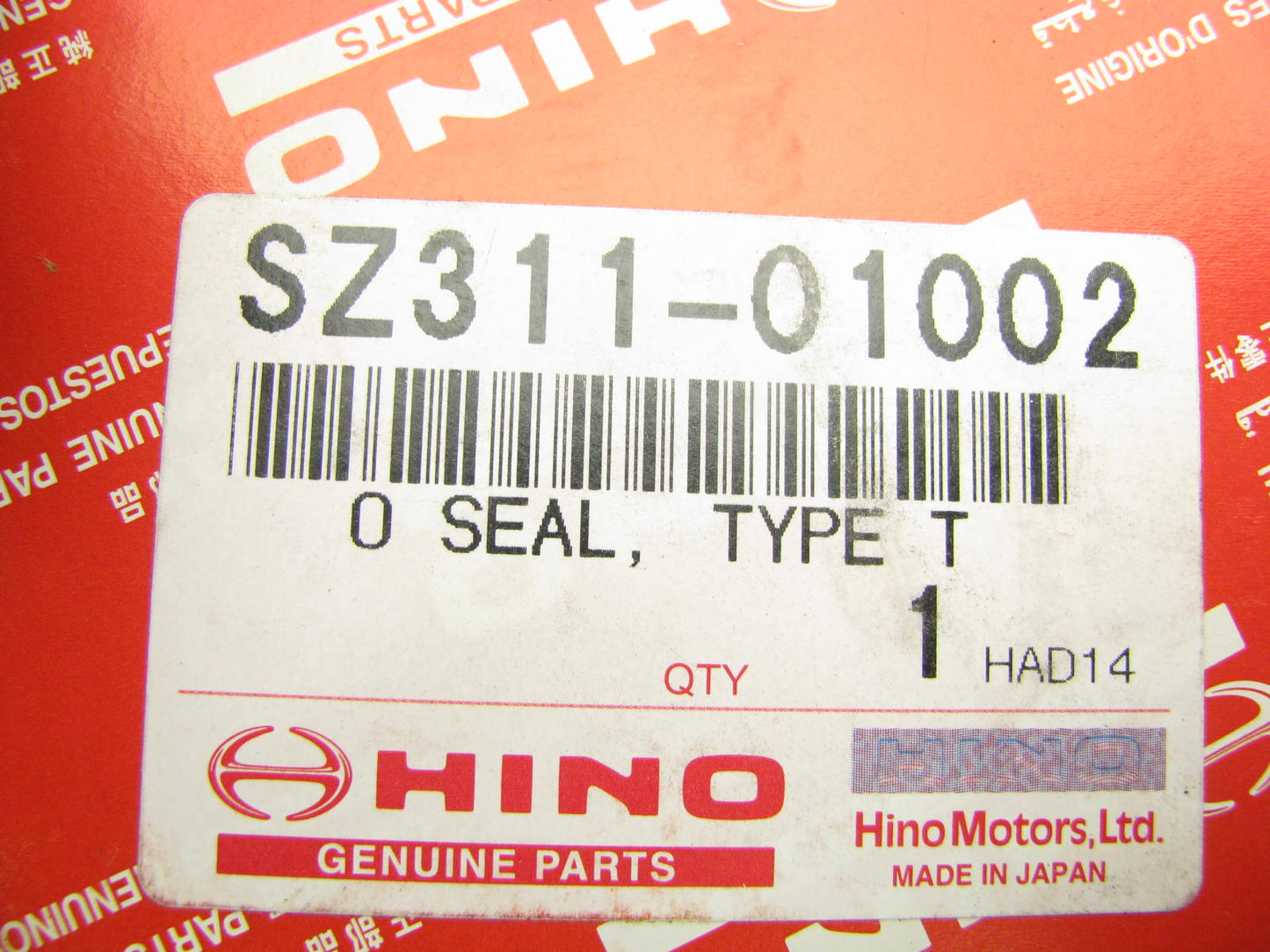 NEW - OEM Hino SZ31101002 Oil Seal - Type T
