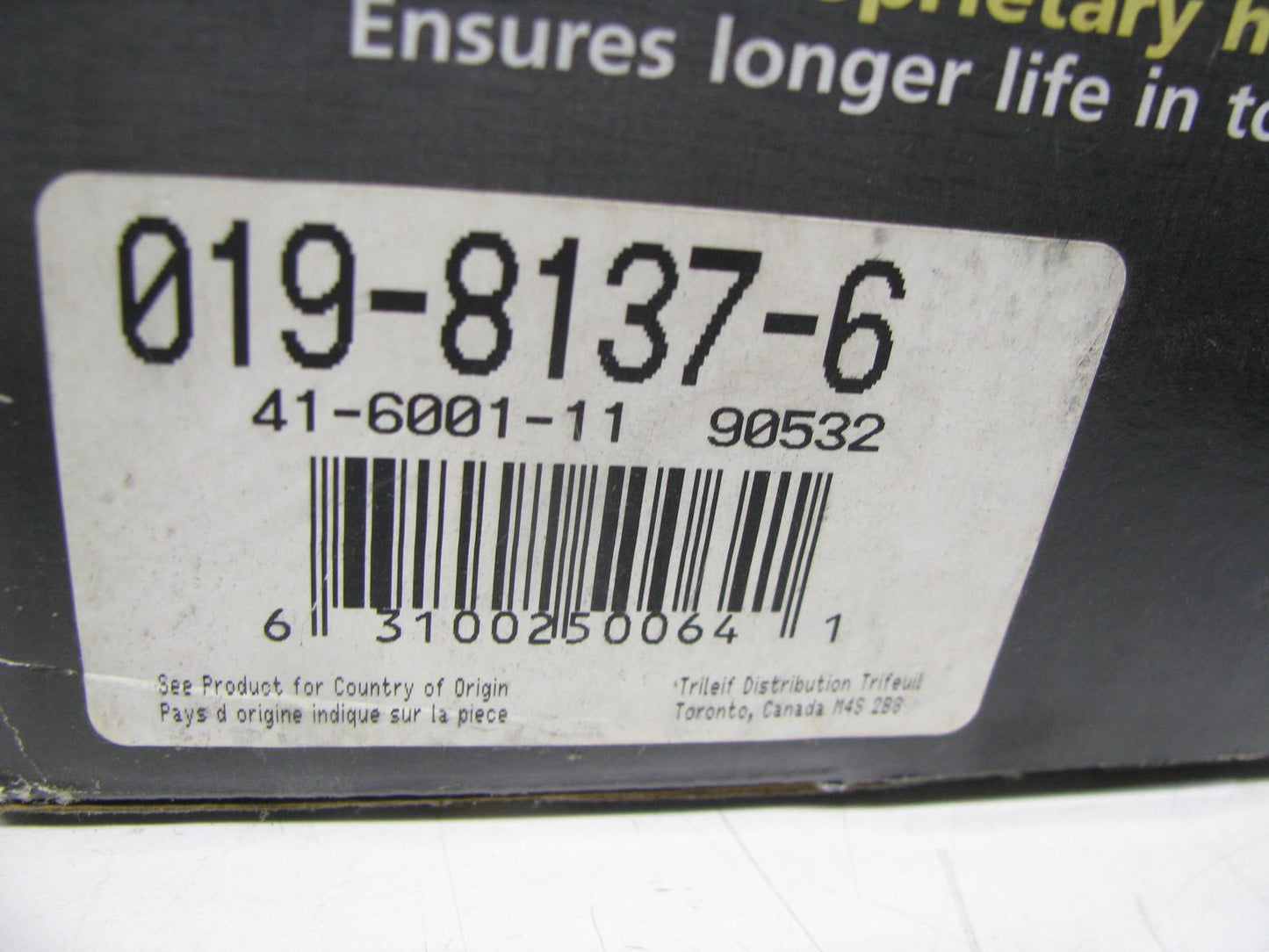 Hitachi 019-8137-6 Alternator 65 Amp - 41-6001-11
