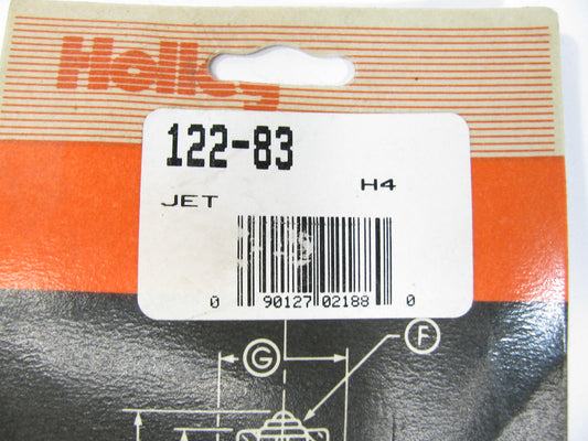 Holley 122-83 Carburetor Standard Main Jet .0975'' 1/4-32 Thread