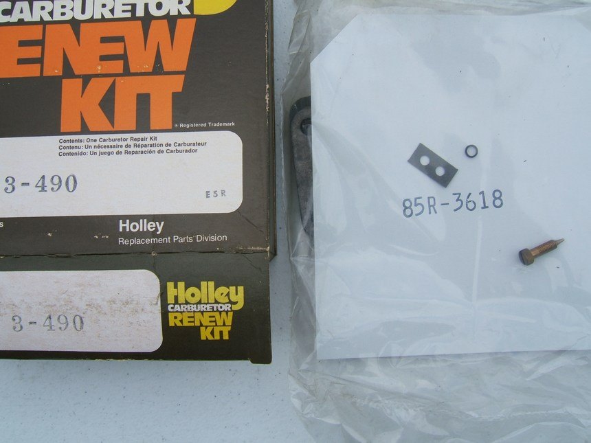 Holley 3-490 Carburetor Repair Kit