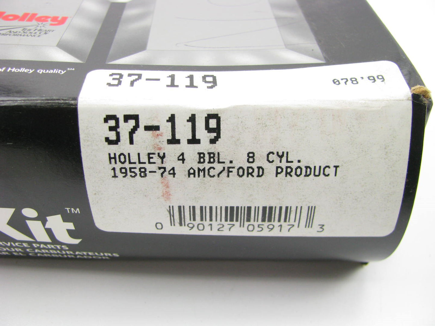 Holley 37-119 Carburetor Rebuild Kit - Holley Model 4160 4-BBL