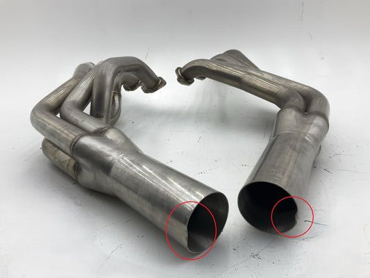 DENTED ENDS SEE PHOTOS Hooker 62342HR Big Block Chevy BBC Swap 2-1/8'' SS Headers