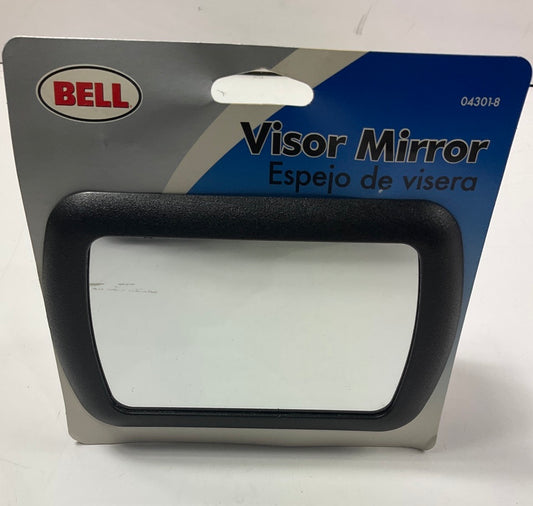 Hopkins 04301-8 BELL SMALL Sun Visor Clip-On Mirror - BLACK