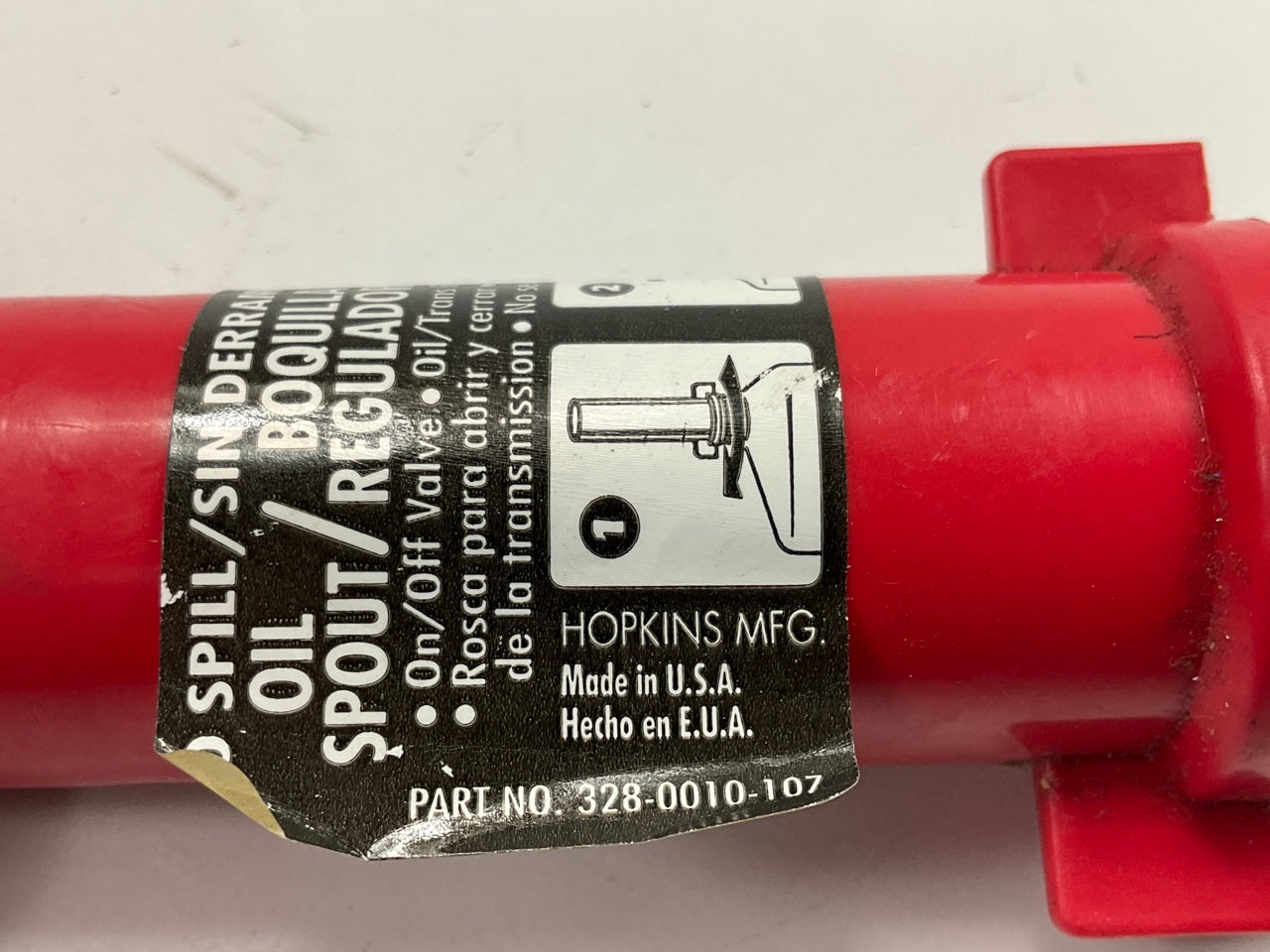 (10) Hopkins 10107 FloTool No-Spill Oil Refill Spout, Spill Saver
