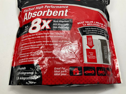 (4) Hopkins 10200 FloTool Oil Liquid Spill Absorbent - 3 Lbs Absorption Capacity