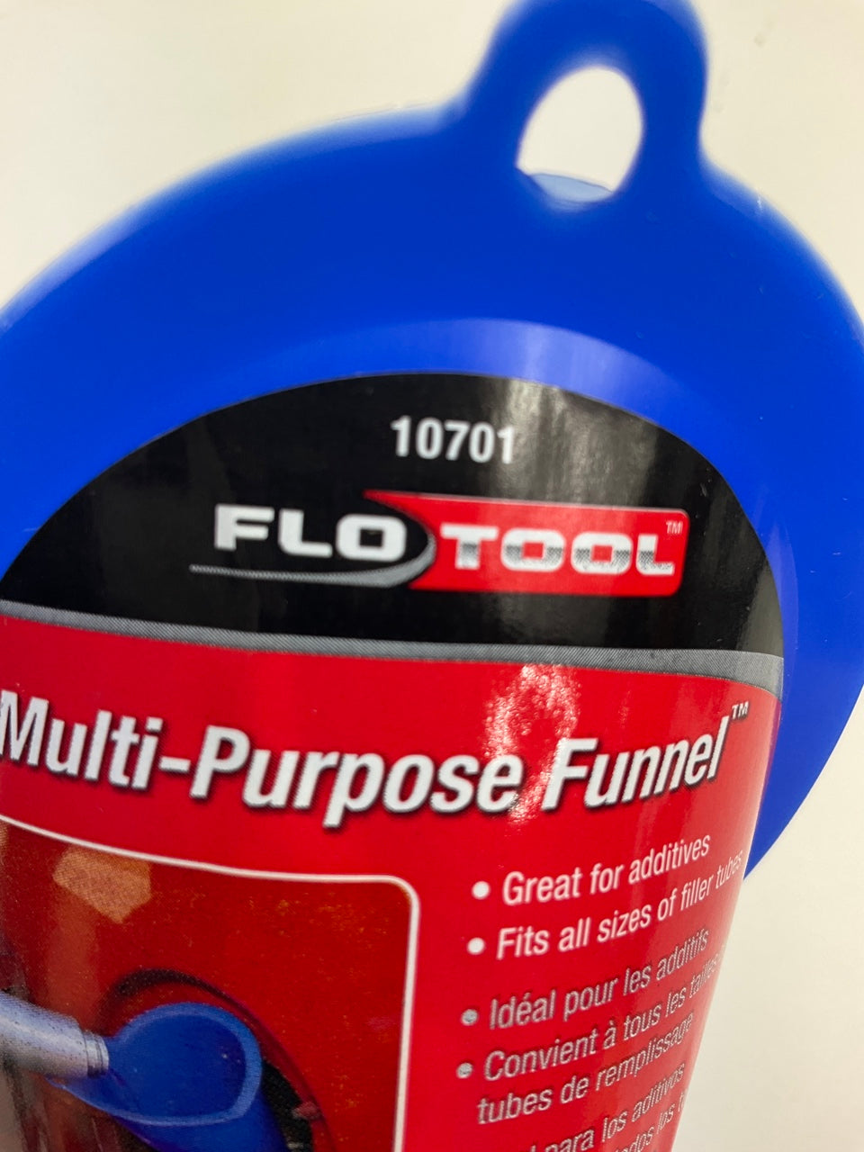 (2) Hopkins FloTool 10701 Spill Saver 10.75'' Extended Neck Multi-Purpose Funnels