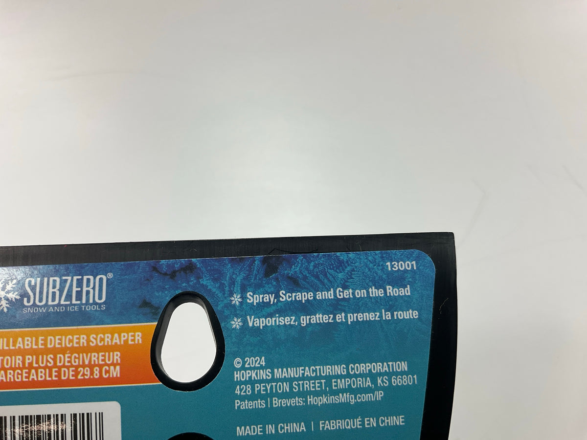 Hopkins Subzero 13001 11.75'' Refillable Spray Bottle/Deicer Ice Scraper