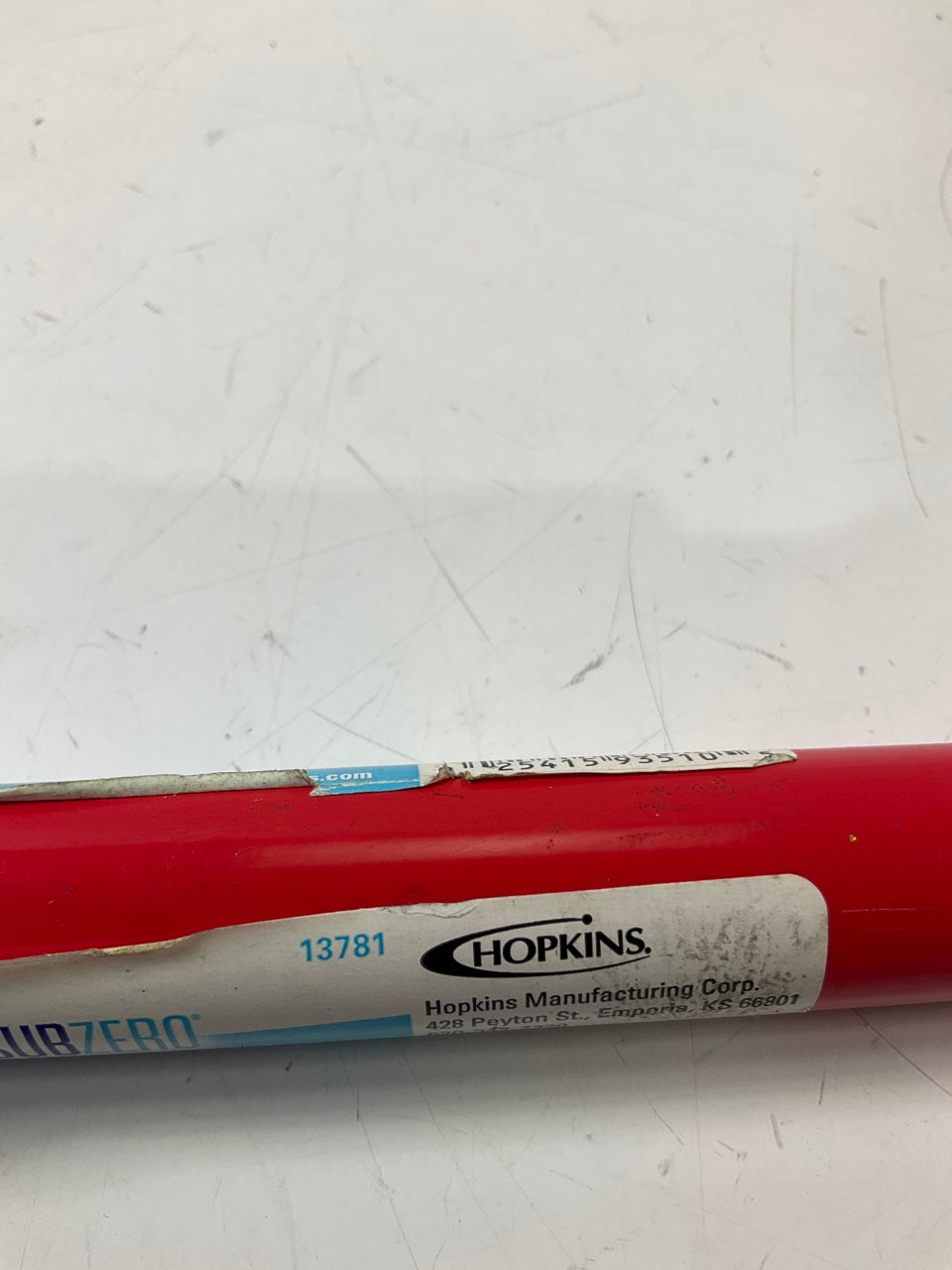 (2) Hopkins 13781 35'' BLIZZARD Car Windshield Snow Brush W/ Ice Scraper - RED