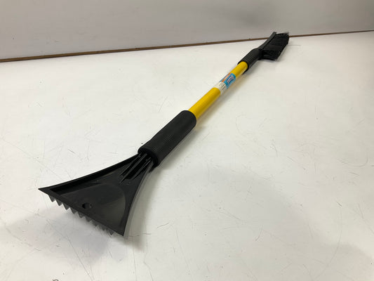 (2) Hopkins 13781 35'' BLIZZARD Car Windshield Snow Brush Ice Scraper - YELLOW