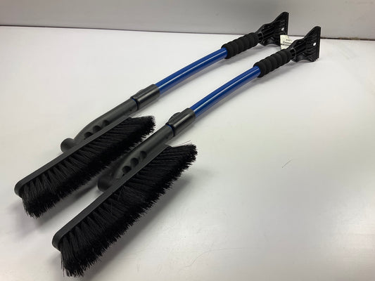 (2) Hopkins 14039 SubZERO 50'' Crossover Pivot Extendable Snow Brush Ice Scraper