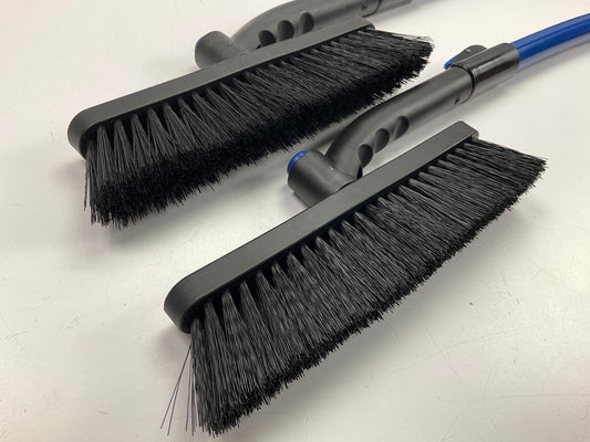 (2) Hopkins 14039 SubZERO 50'' Crossover Pivot Extendable Snow Brush Ice Scrapers