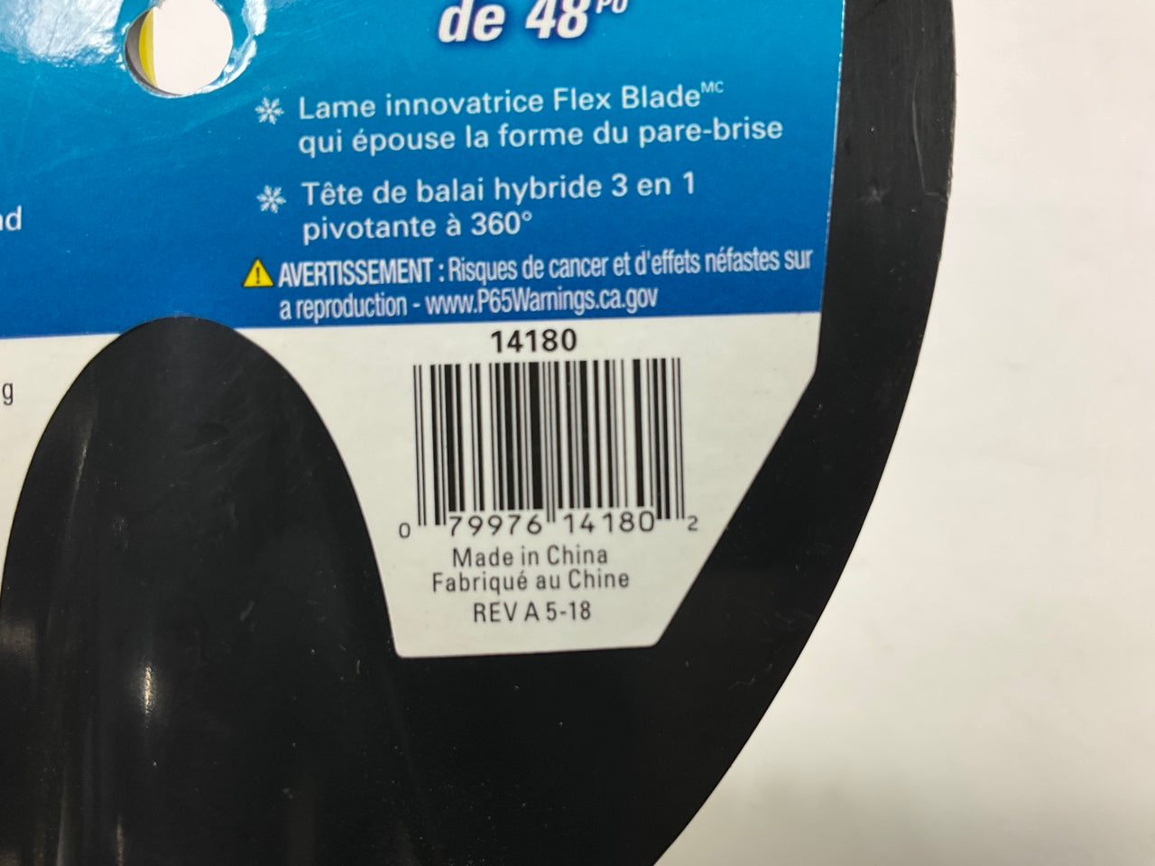 Hopkins 14180 SubZERO 48'' Polar Vortex Snowbrush Ice Scraper 12-3/4'' Head Width