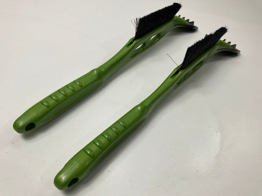 (2) Hopkins 16024 Dk Green SubZero 21'' Ice Ripper Snowbrush & Ice Scraper Combo