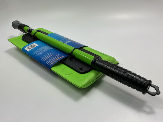 Hopkins SubZero 18849 35'' Mini Arctic Plow Telescoping Snow Broom GREEN