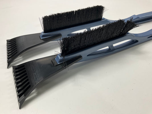 (2) Hopkins 19513 22'' Super Deluxe Snowbrush W/ Bear Claw Ice Scraper