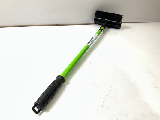 (2) Hopkins 2610XB SubZero 48'' Green Extendable Snow Brush Broom Squeegee