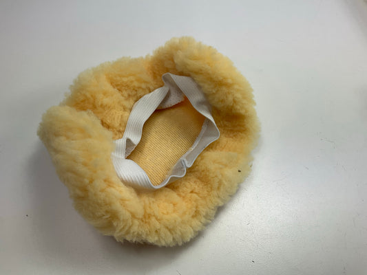 (5) Auto Spa 40404AS Wool Buffing And Polishing Bonnet Buffing Pads - 7''-8'' Size