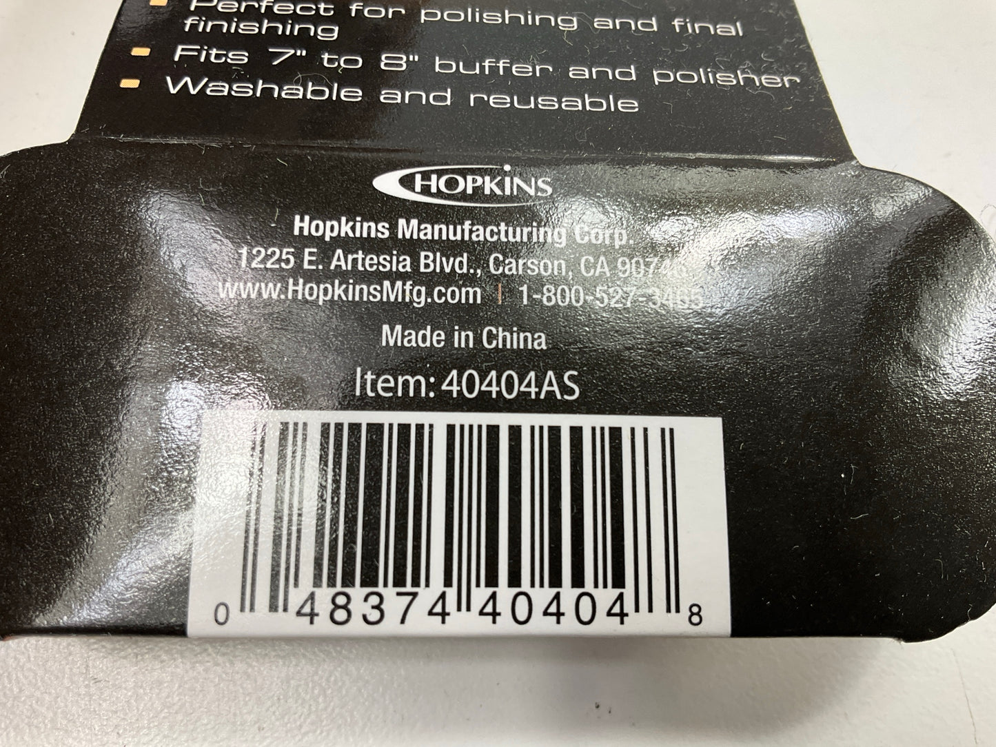 (5) Auto Spa 40404AS Wool Buffing And Polishing Bonnet Buffing Pads - 7''-8'' Size