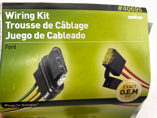 Hopkins 40695 Trailer Wiring Harness Connector Kit - 2011-2012 Ford Edge