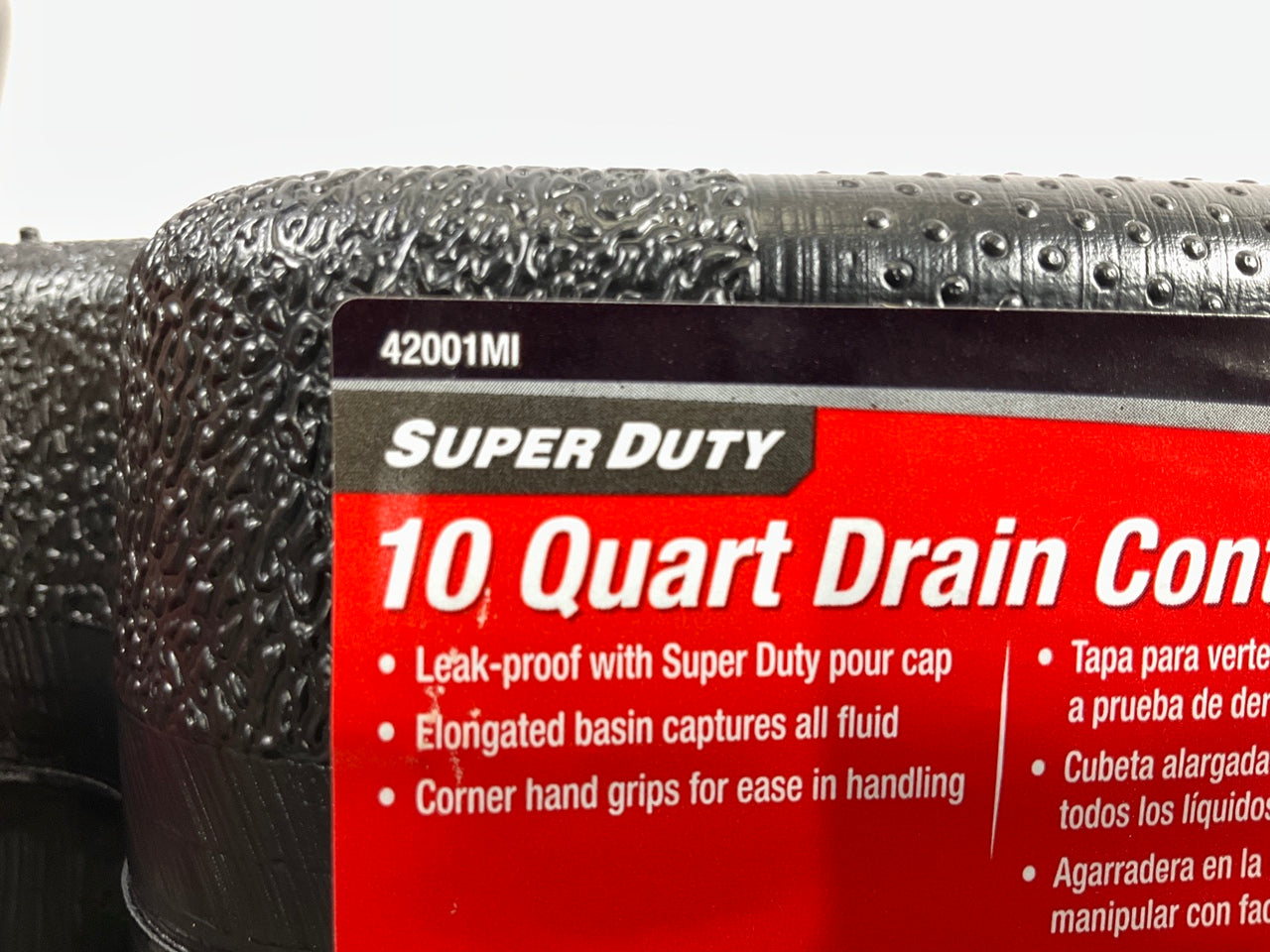 (6) Hopkins 42001MI 10 Qt. Super Duty Oil Drain Containers - 10 Quart Capacity