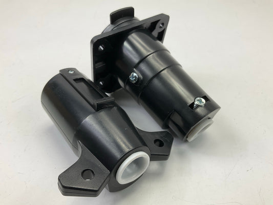 MISSING ALL HARDWARE Hopkins 48465 Trailer 7 Blade Connector Kit, Comes As Shown