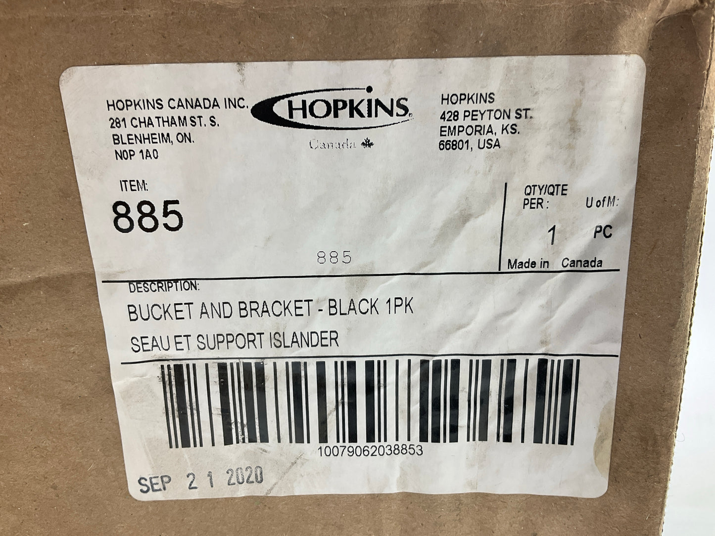 Hopkins Manufacturing 885 Squeegee Bucket Windshield Washer