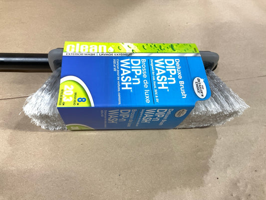 (6) Hopkins 93053 Long Brush, 48'' Long Strong Metal Pole Handle, 8'' Brush Head