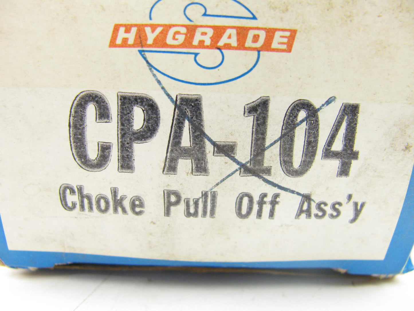 Hygrade CPA-104 Carburetor Choke Pull-Off