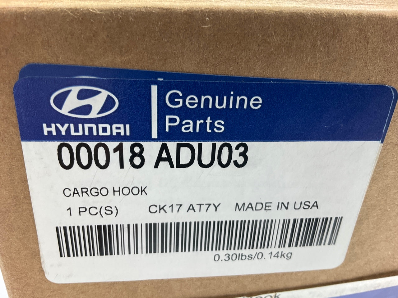 NEW Cargo Net Mounting Mount Hook OEM For 2017-2020 Hyundai Elantra 00018ADU03