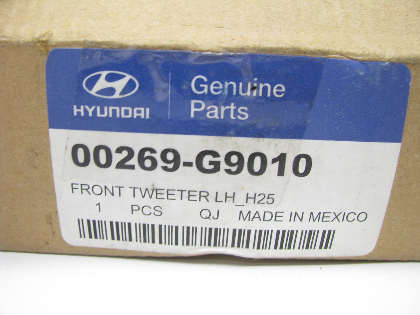 NEW OEM LH Tweeter With 14 & 17 Speaker System For Genesis