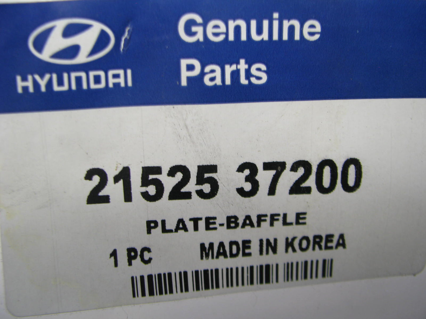 NEW GENUINE Oil Pan Baffle Plate OEM For Hyundai 2.5L 2.7L-V6 21525 37200