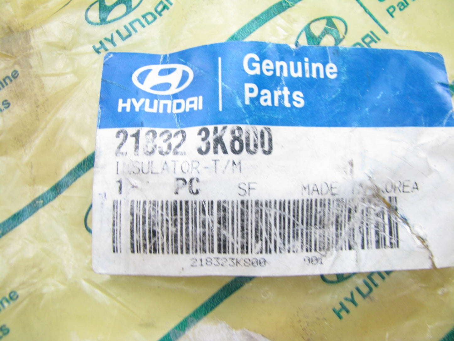 NEW - OEM GENUINE Transmission Insulator For 2006-10 Azera, 05-10 Sonata 3.3L V6