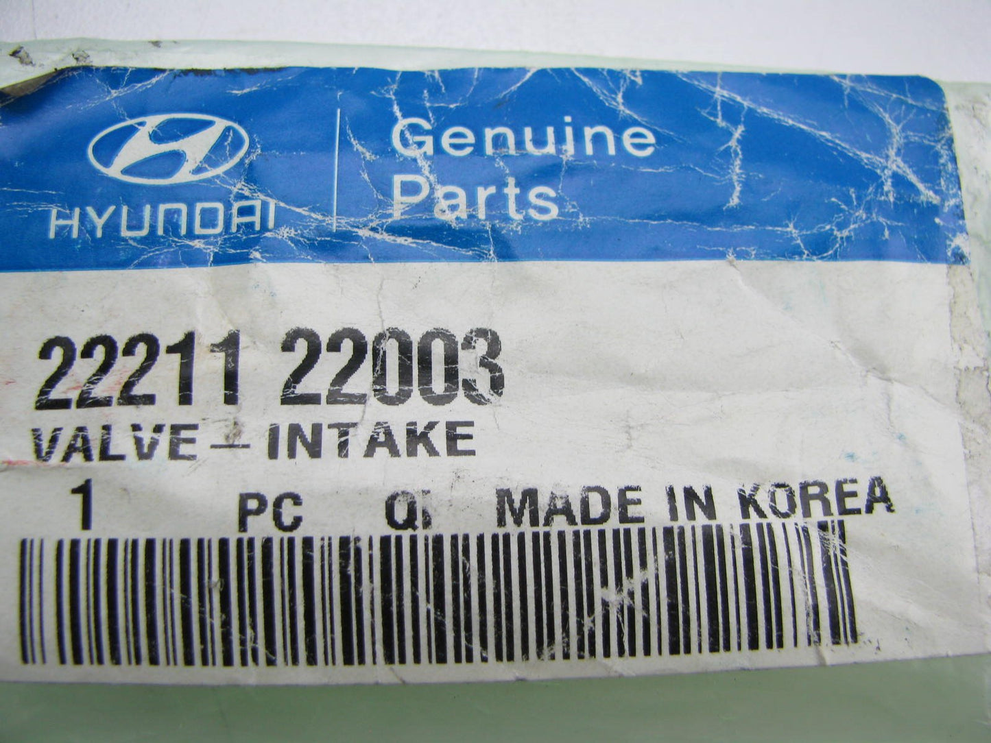 New Genuine Engine Intake Valve OEM For 93-02 Hyundai 1.5L 2221122003