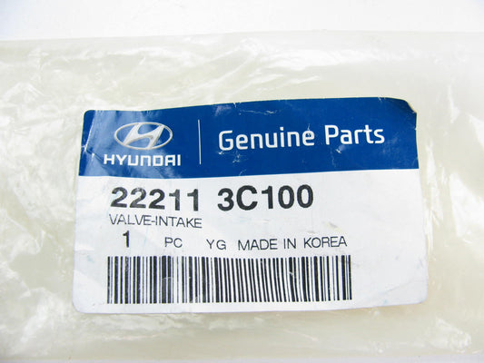 (1) NEW - OEM 222113C100 Engine Intake Valve For 2007-2014 Hyundai Sante Fe V6