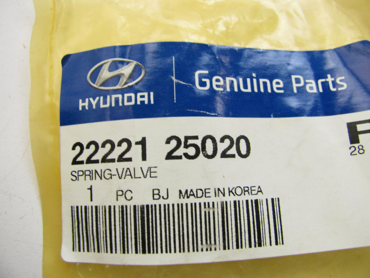 (1) NEW GENUINE Engine Valve Spring OEM For 06-15 Optima, Sonata 2.0L, 2.4L CYL