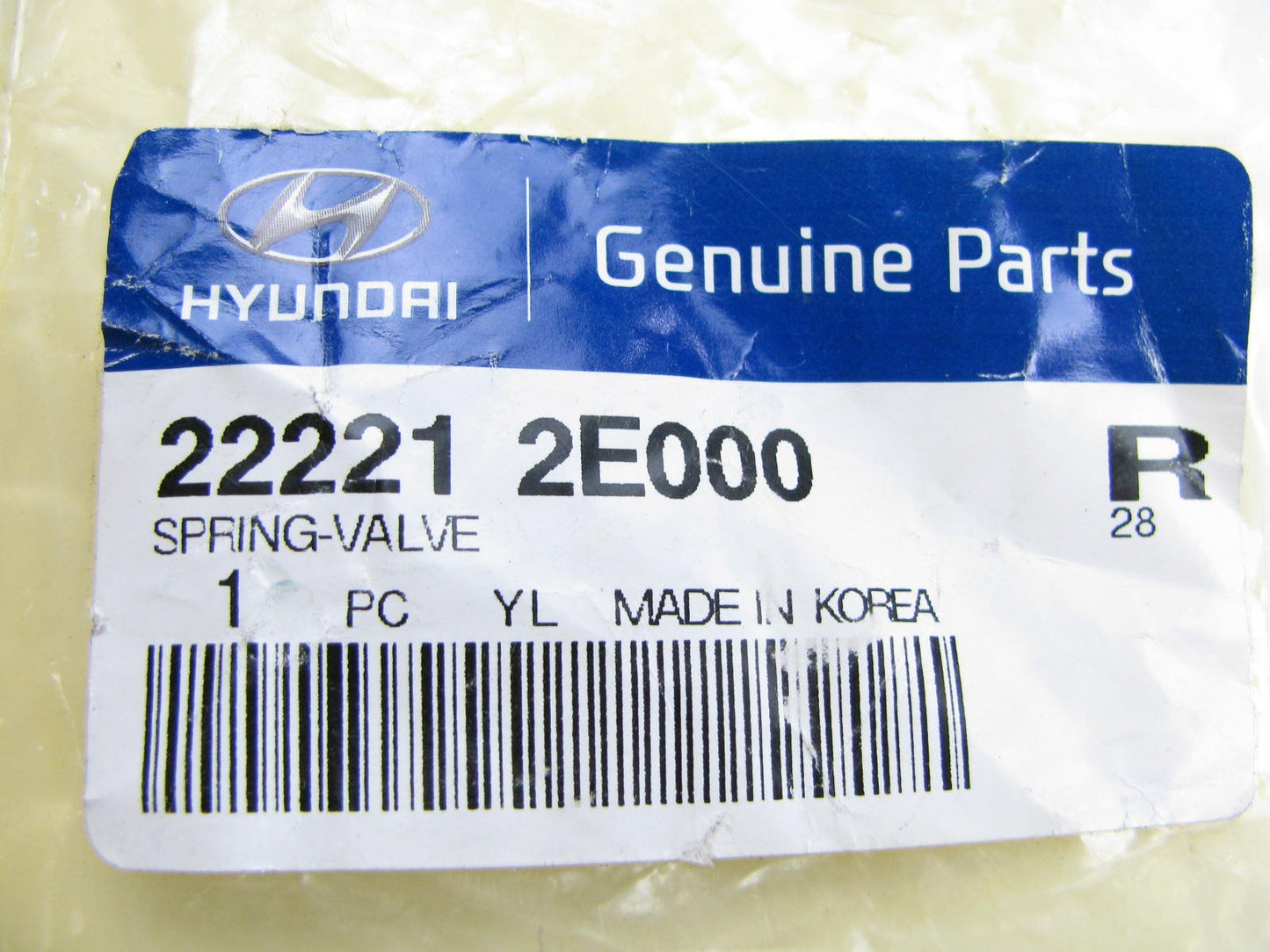 New Genuine Engine Valve Spring OEM For 2011-2017 Hyundai 1.8L 2.0L 222212E000