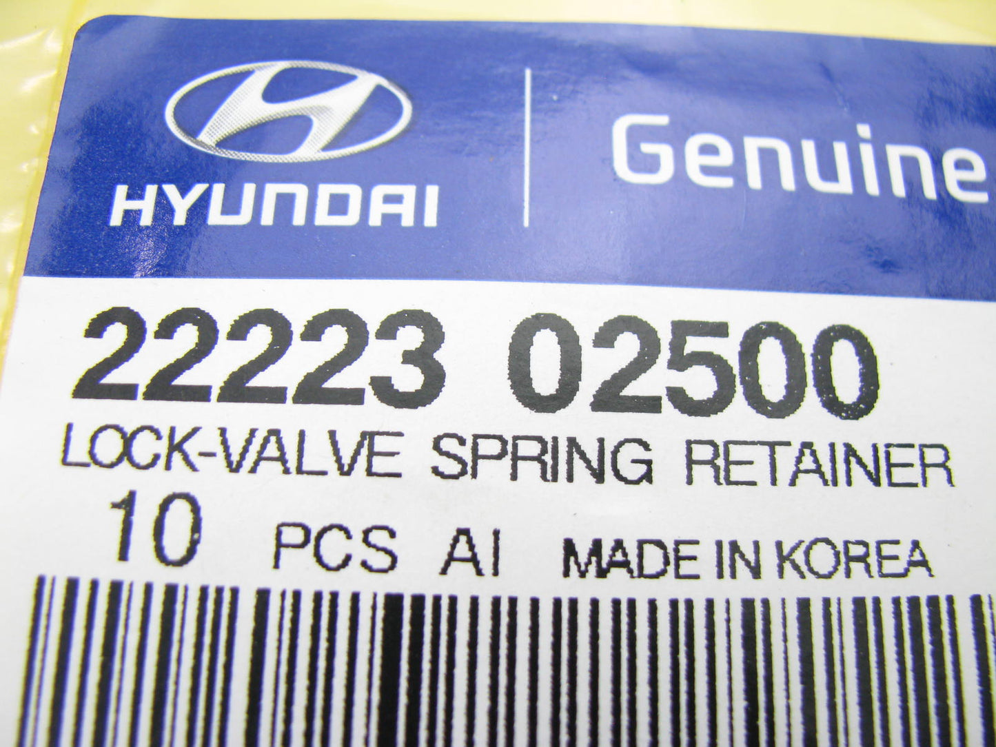 (10) Engine Valve Spring Retainer Keepers OEM For Hyundai 2222302500