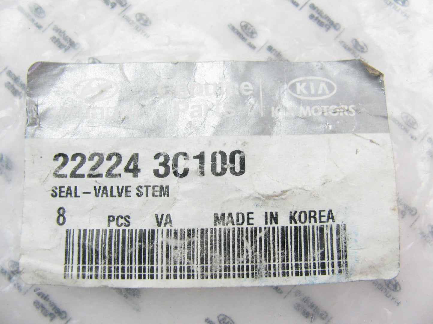 PACK Of 8 Engine Valve Stem Oil Seals OEM For Hyundai 222243C100