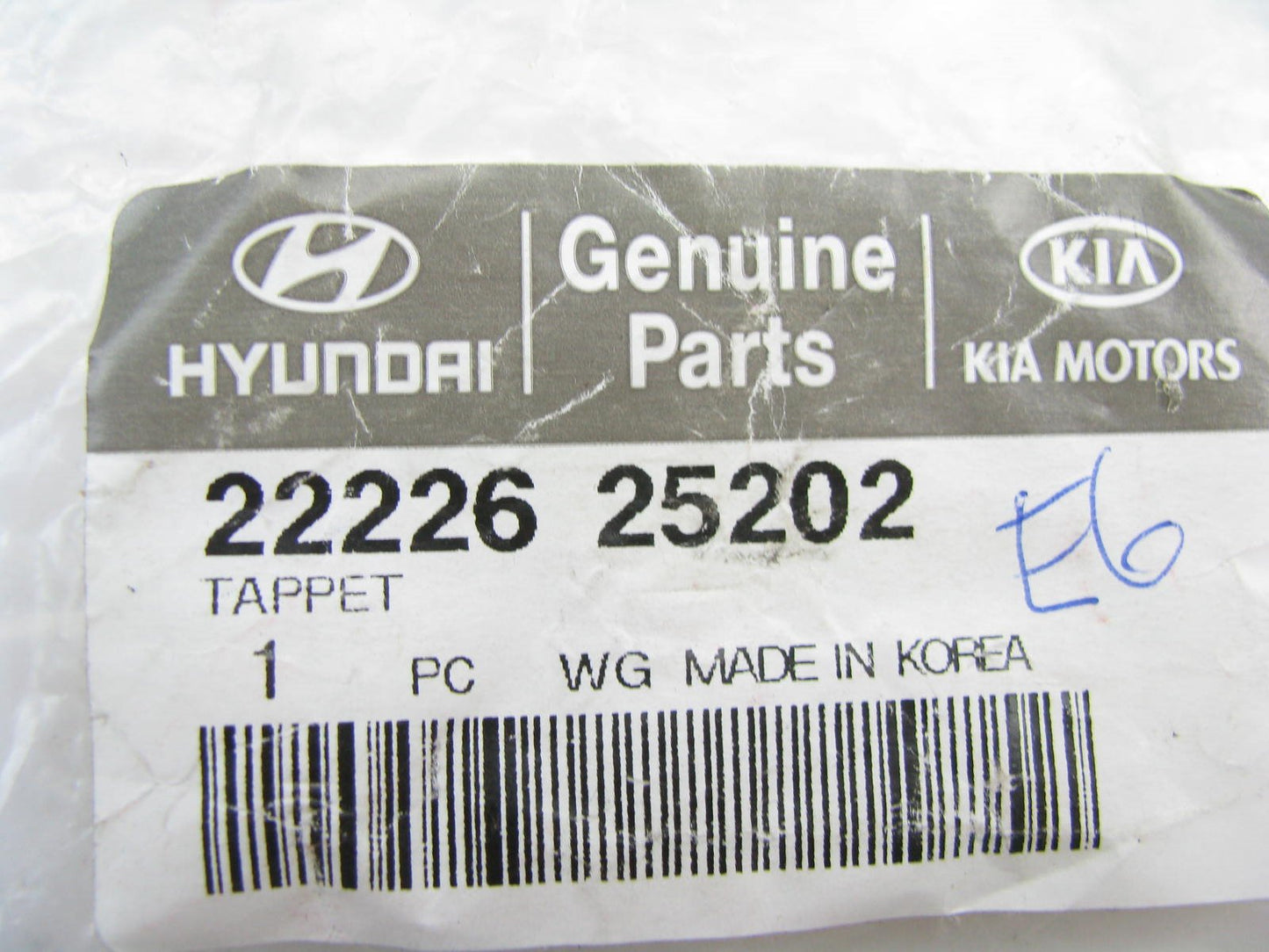 NEW GENUINE OEM Engine Camshaft Follower Valve Lifter Tappet 3.015mm For Hyundai