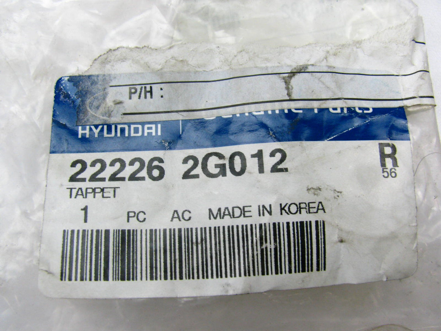 New Engine Camshaft Follower Tappet OEM For Hyundai 4 CYLINDER 222262G012
