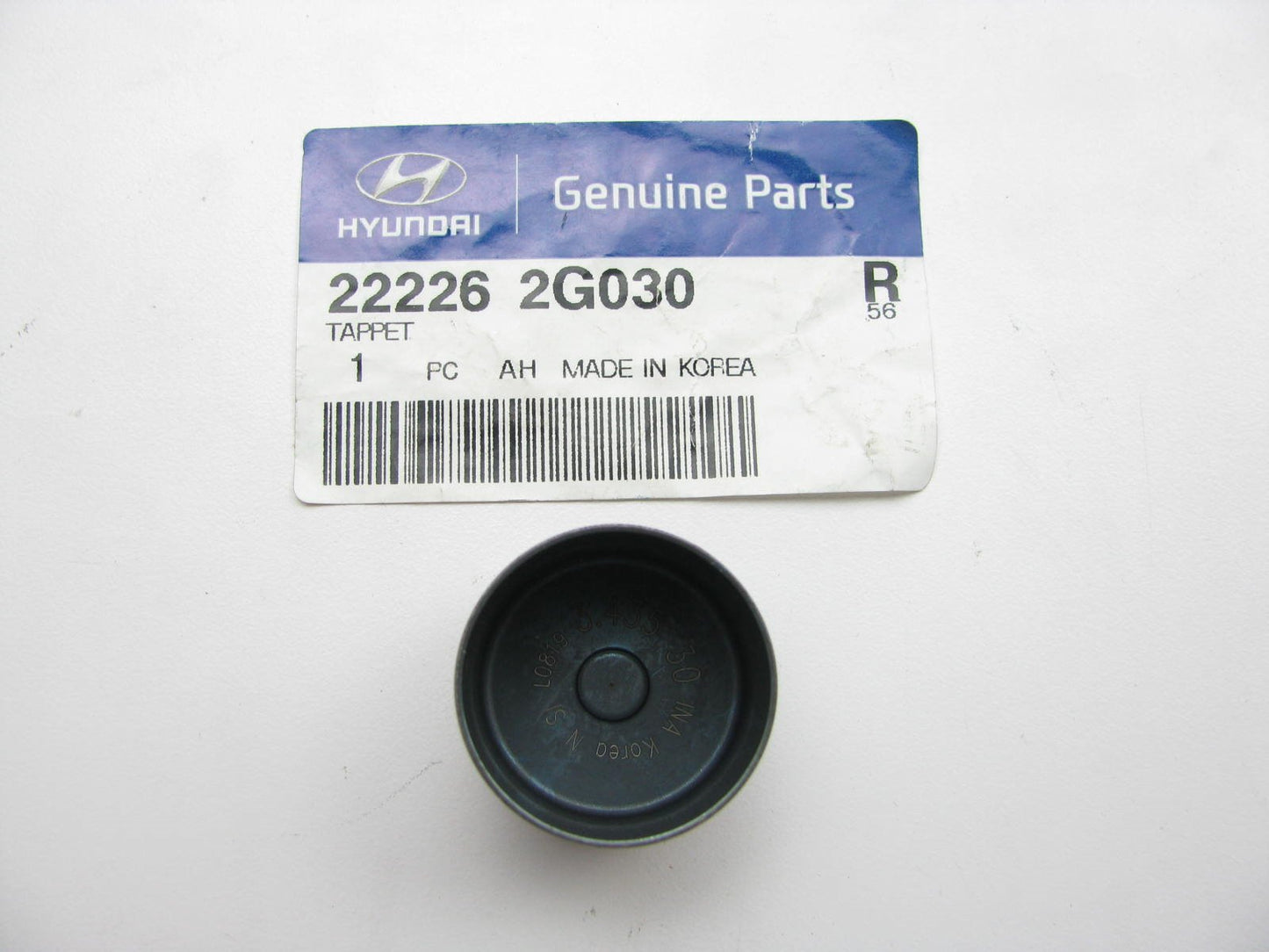 New Genuine Engine Camshaft Follower Tappet OEM For Hyundai 222262G030 3.435mm