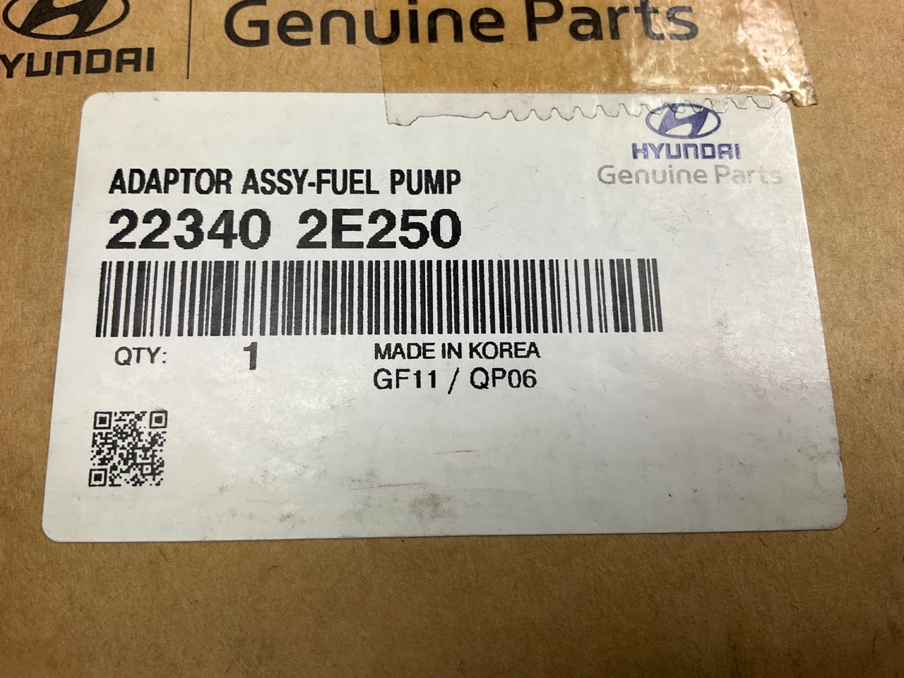 NEW GENUINE Direct Injection Fuel Pump Adapter Spacer OEM For Hyundai 223402E250