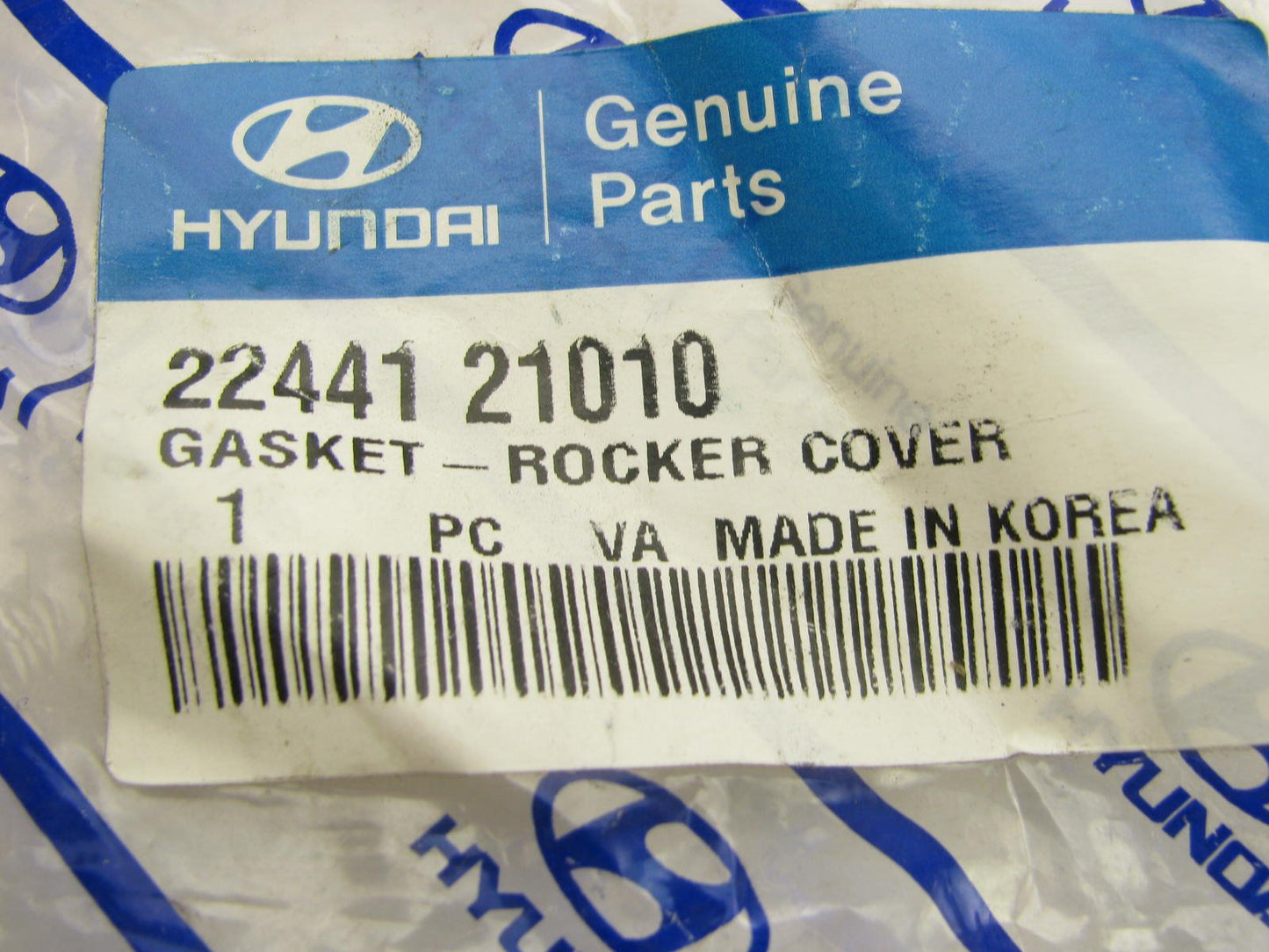 NEW - OEM 2244121010 Engine Valve Cover Gasket For 86-94 Hyundai 1.5L