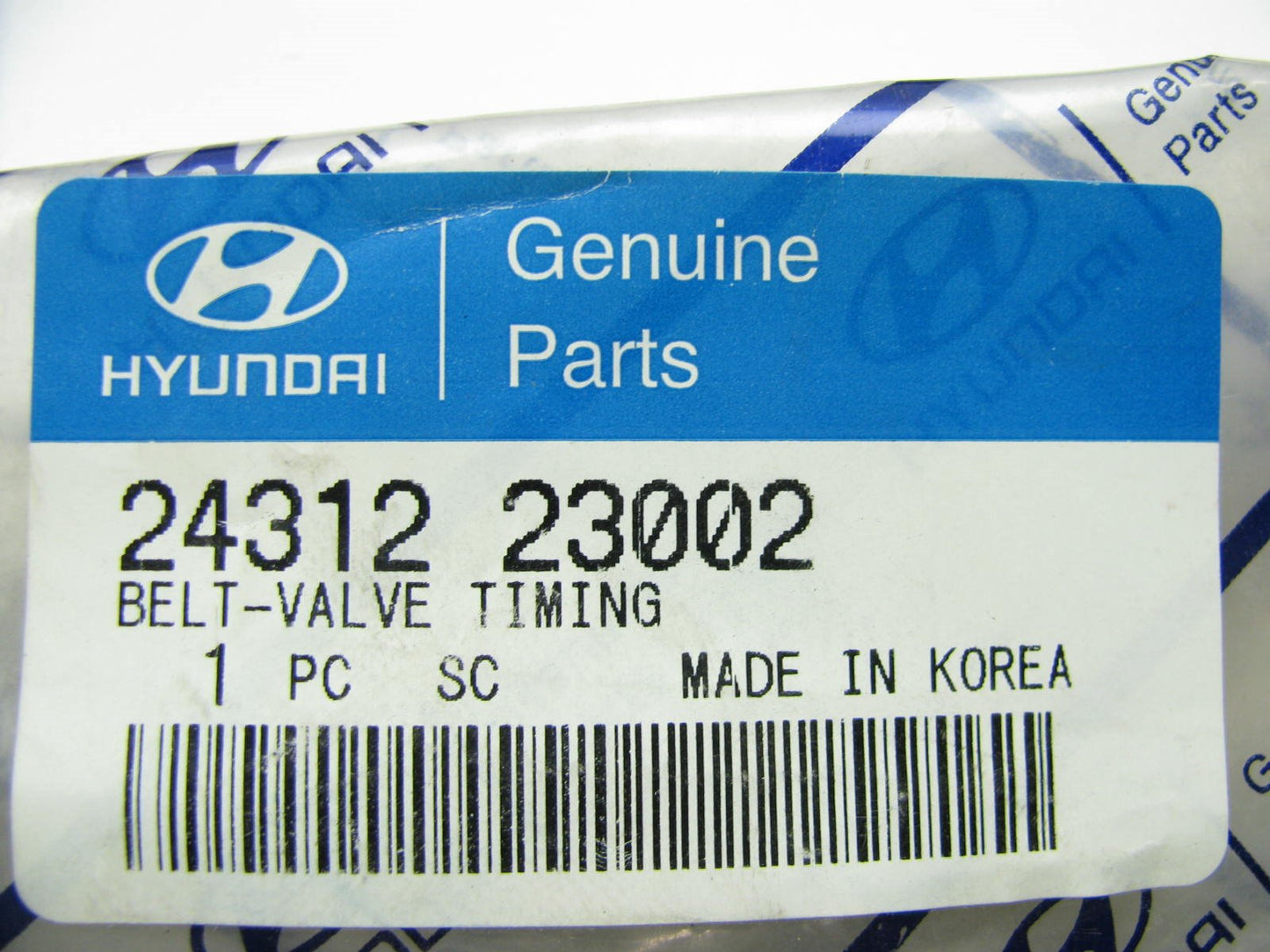 NEW - OEM 2431223002 Engine Timing Belt For 1996-1998 Hyundai Elantra 1.8L
