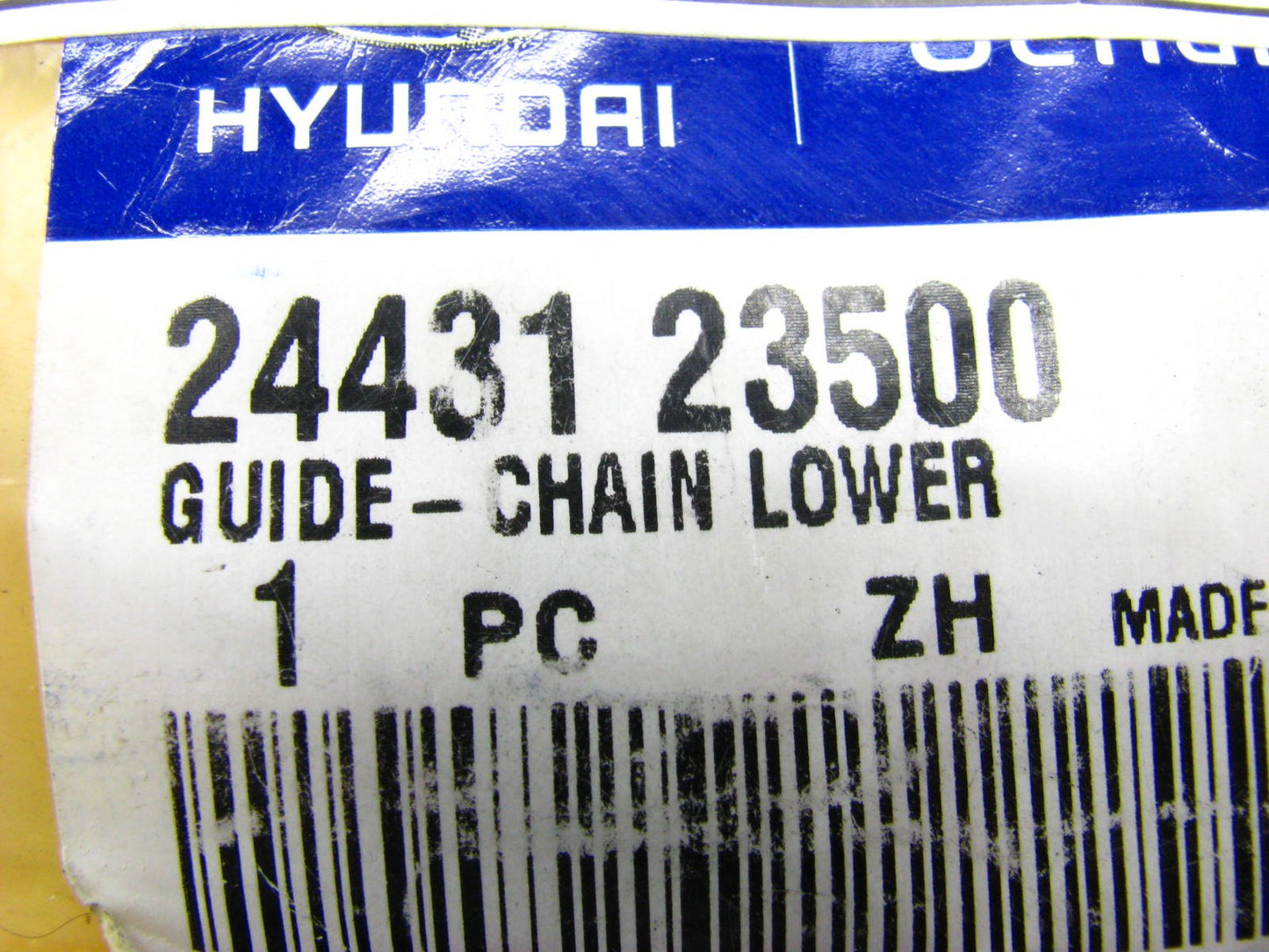 NEW GENUINE OEM Engine Lower Timing Chain Guide 2.0L For Hyundai 2443123500
