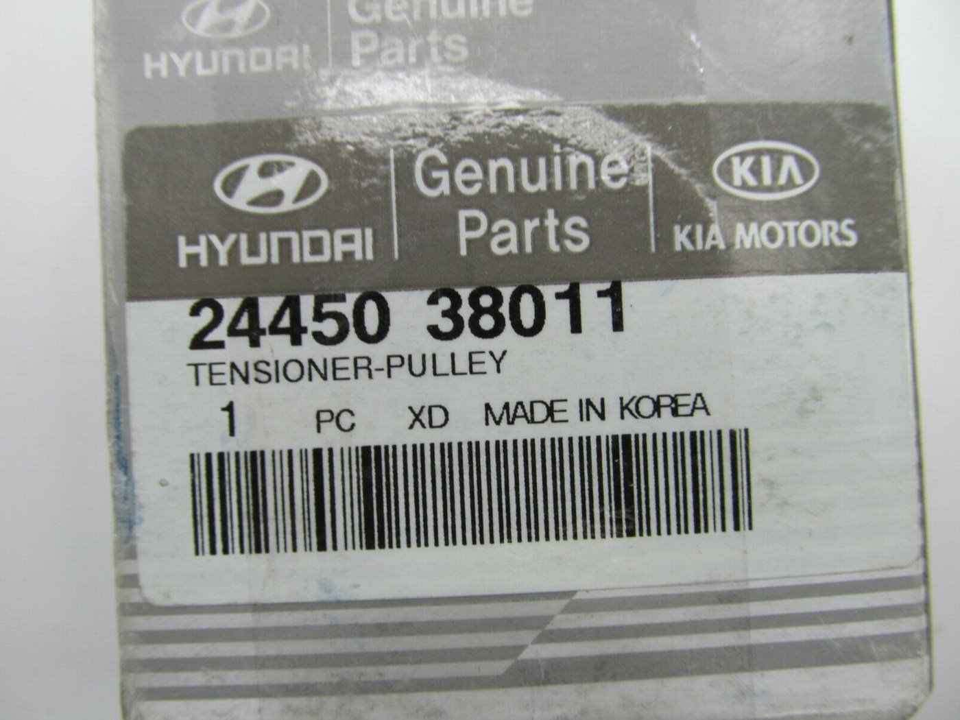 NEW - OEM ENGINE TIMING BELT TENSIONER PULLEY FOR HYUNDAI 2445038011